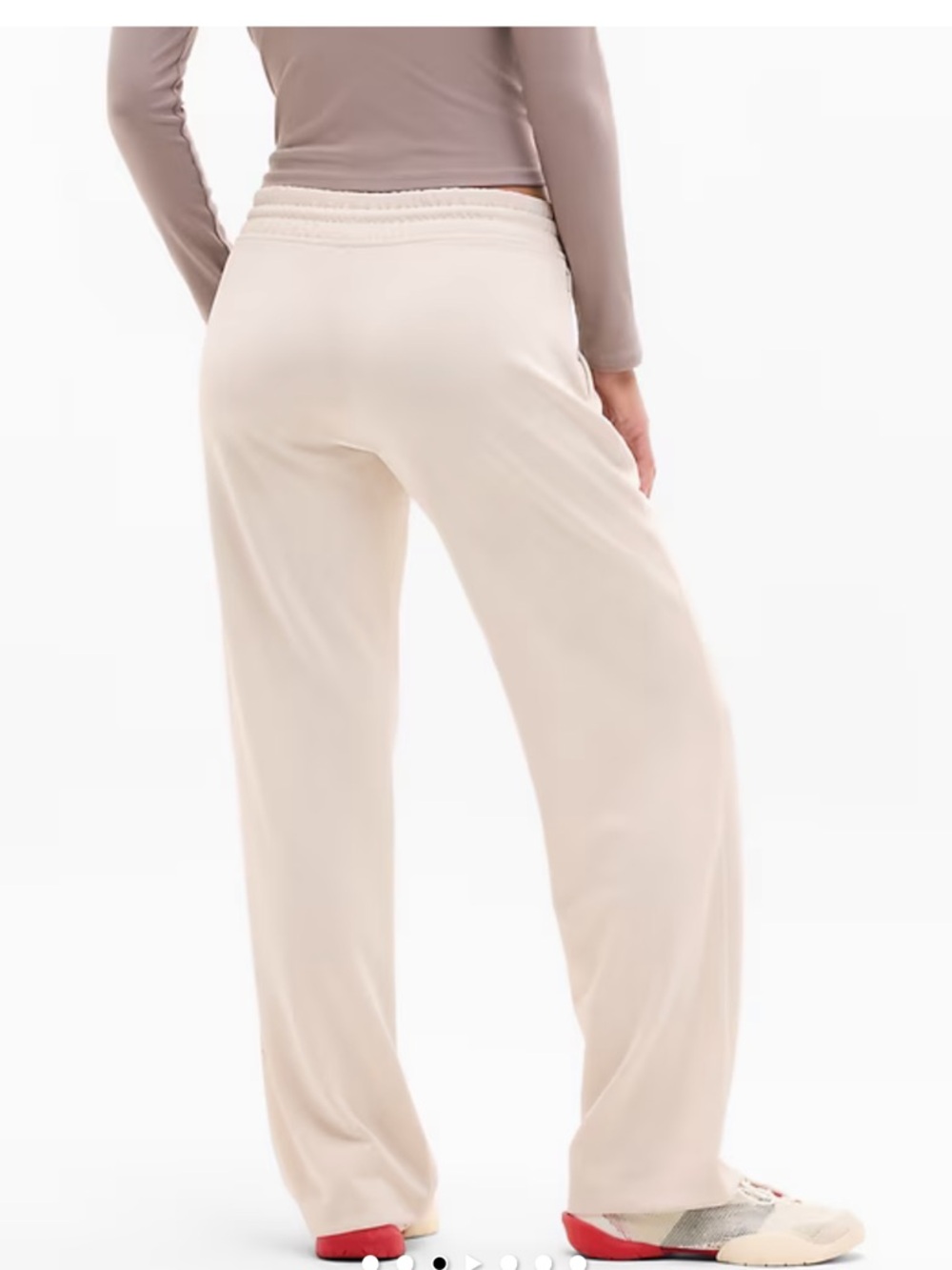 Athleta Seasoft Mid Rise Straight Pant size M - Picture 2 of 6